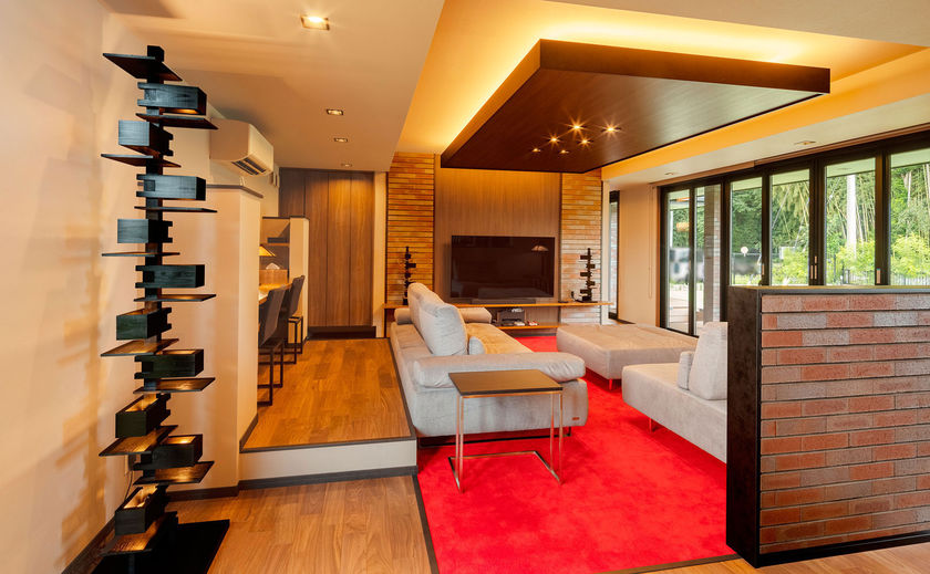 ロイヤルウッド 設計との打合せは、8回前後。間取りとパースで検討を重ね、唯一無二の一邸を描き出すの画像