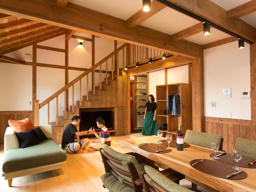 綿半林業 国産ひのきにこだわり、伝統工法で建てるサイエンスホームの家の画像