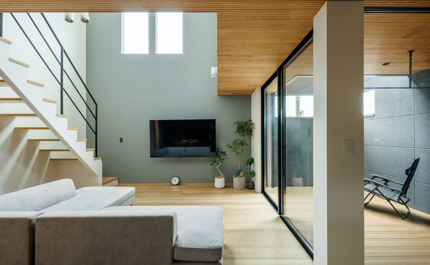 家物語　小林工務店 【インナーテラス／吹抜け／無垢材】デザイン性の高いプランが1000万円台～でかなうの画像