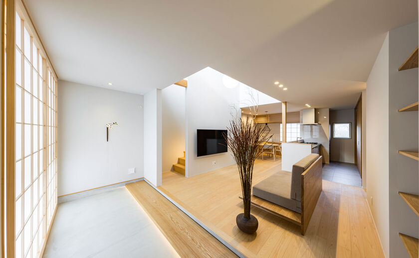 ハウスクラフト グランピングの家、大工技術が息づく和の家など、高い実現力をモデルハウスでの画像