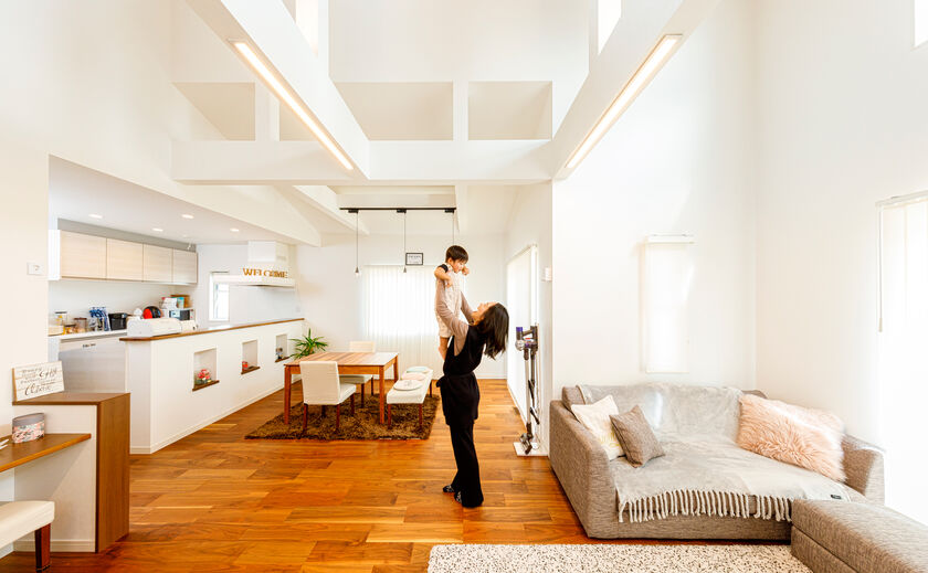 Rico Life. 久喜店 耐震・耐火構造にも対応。断熱性の高い、快適な家の画像