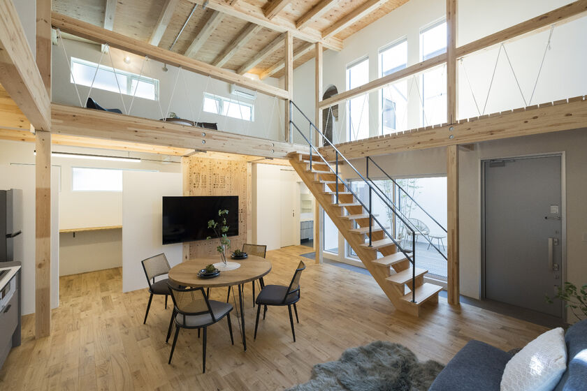 はだしの家． 世界基準のパッシブハウスで快適性をご提供の画像