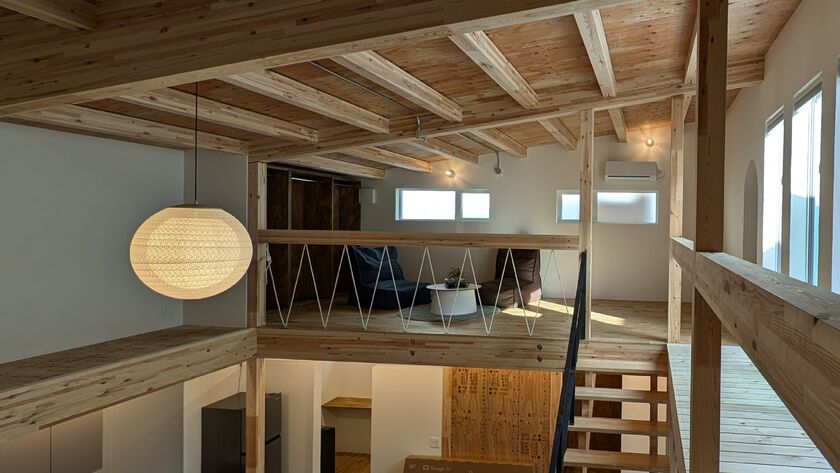 はだしの家． 自由度の高い空間設計で希望をかなえますの画像