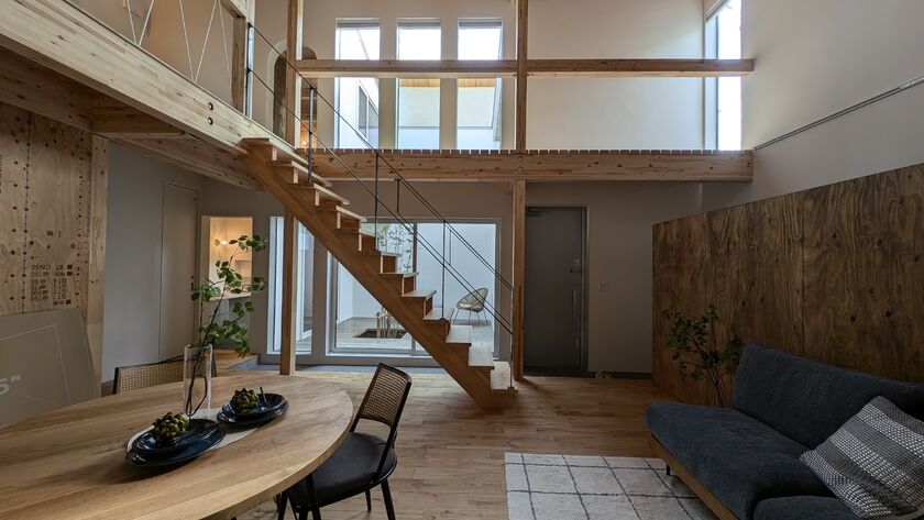 はだしの家． 顧客に寄り添う家づくりと自然素材の画像