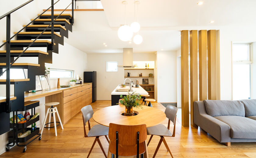 コタエルハウス（山岸工業） テクノストラクチャー工法で叶える可変性を楽しむ家「MINIMAL」の画像