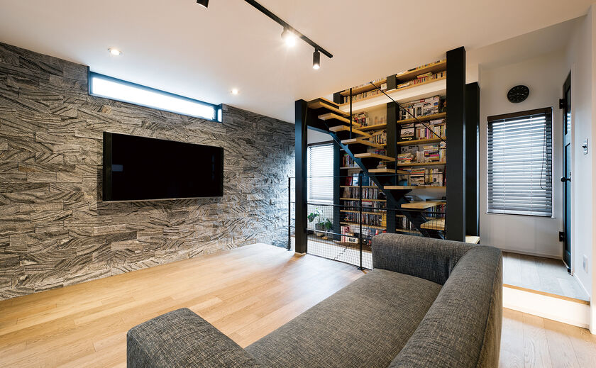 YAZAWALUMBER｜狭小特化 標準仕様のままで高性能。コストメリットも大きい、都心の3階建て狭小住宅「airy」の画像