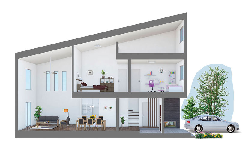 悠悠ホーム 外断熱工法で高断熱・高気密！冬暖かく、夏涼しい、健康快適な家の画像