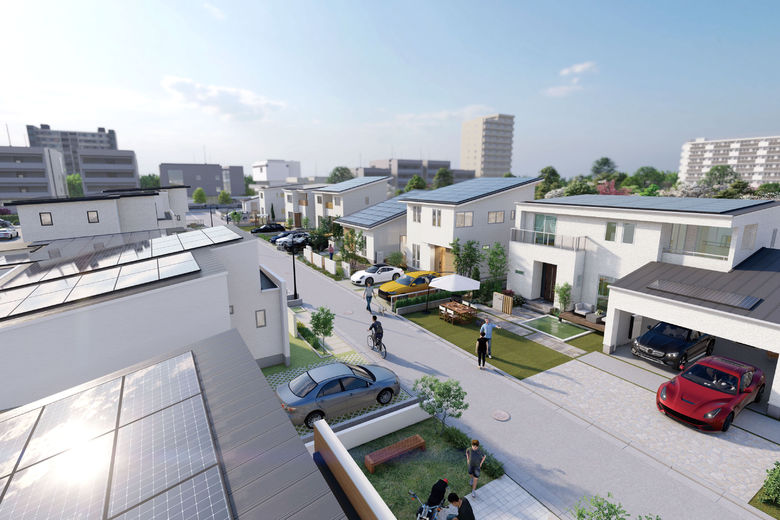 イシンホーム住宅研究会 全国2.5万軒以上の実績、売電+節約による大きな収入が期待できる家のオーナーの喜びの画像