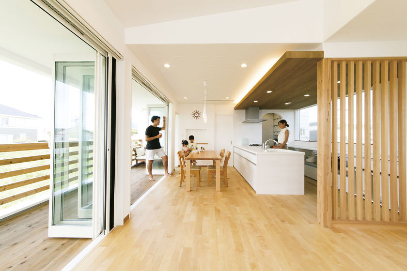 『湘南で家を建てるなら。』 サンキホーム 「湘南の家づくりを楽しむ」、集中できる対応力があるの画像
