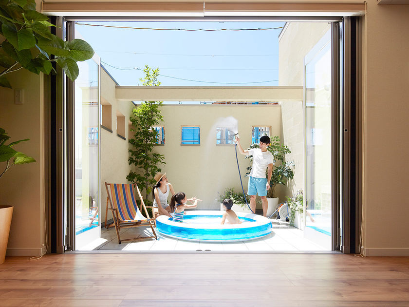 高橋開発の注文住宅 家族の声をプランに反映した、子育て便利な間取り提案があるからの画像