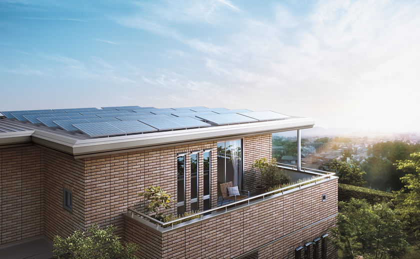 セキスイハイム エネルギー自給自足型（※1）で家計にやさしい暮らしの画像