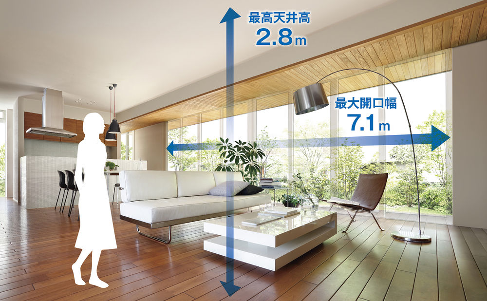 住友林業 強靭さと設計自由度の高さを両立。大空間・大開口を実現するビッグフレーム構法の画像