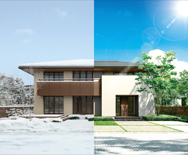 住友林業 高い断熱性能で、暑さ・寒さを遮断。住友林業の家は360°TRIPLE断熱の画像