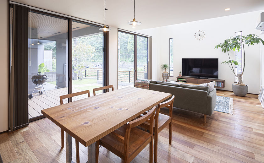 山下建設 心が落ち着くためには、すっきりした空間が必要。だから、シンプルライフデザインにの画像