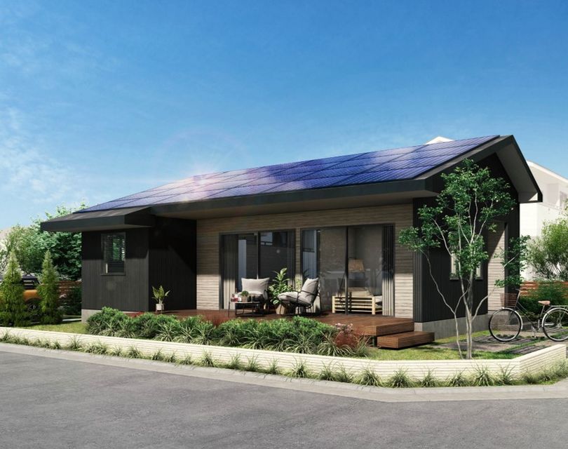 いい感じの平屋IKI ローコストを実現した根拠に納得！将来の生活にゆとりある平屋の画像