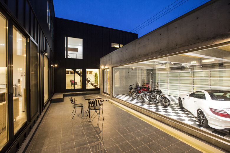 ＩＤ アーキテクチャル アトリエ 日々の暮らしが華やぐパティオ(中庭)のある住まいの画像