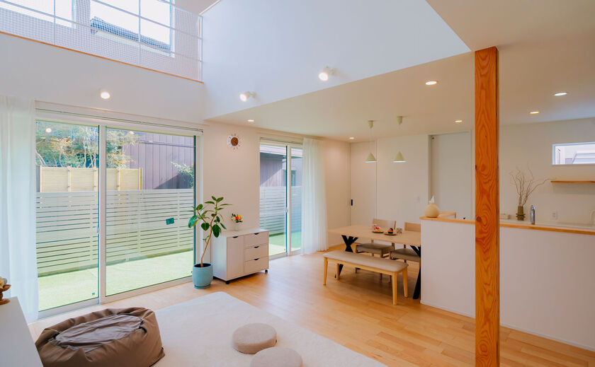 シンプルハウス 夏は涼しく、冬は暖かい1年を通して心地いい暮らしを叶えるの画像