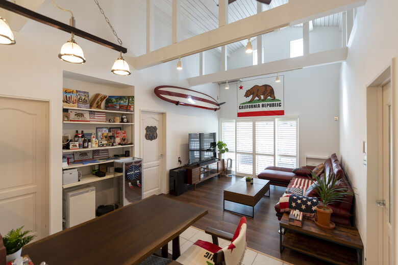 ナカミチホーム 西海岸の開放感とアイクラースタイル特有のラフな質感の画像