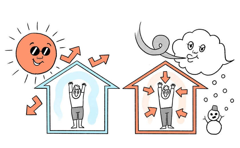 無垢Story 夏は涼しく冬もじんわり暖かい。「光熱費削減」はお財布に優しい！の画像