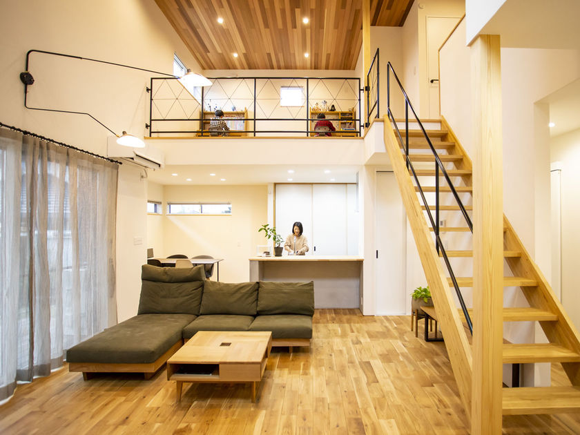 テクノホーム 「本物」がもつ美しさを追求。時と共に味わいが増す自然素材の家の画像