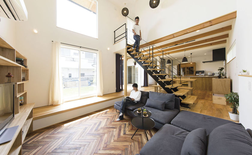 テクノホーム 「ちょうどいい室温」で毎日心地よい。家族みんなが快適に過ごせるダブル断熱工法の家の画像