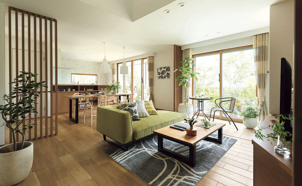 トヨタホーム 広いリビングも、開放的な吹き抜けも、自由自在の画像