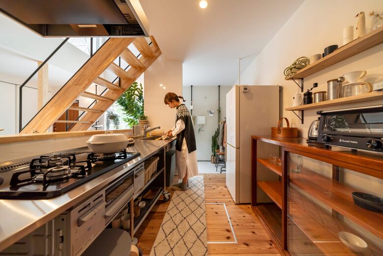 D'S STYLE（ディーズスタイル） 1578万円～でスチール階段やオリジナルキッチン＆洗面化粧台が標準仕様の画像