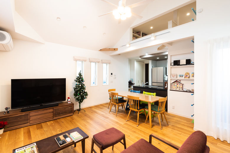 細田工務店 縦横の空間をフル活用して、家族の想いをカタチにするの画像