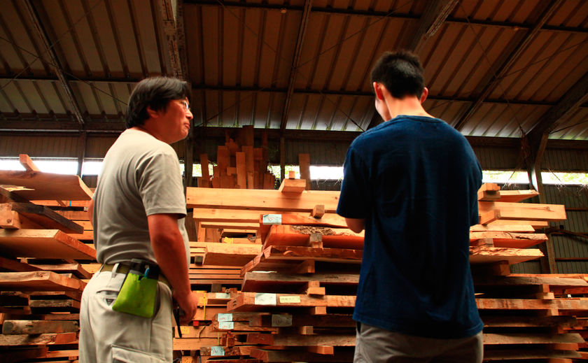 天然木の家　HODAKA 一級建築士事務所 自ら選んだ天然木が使われているわが家、世界に一つの家の画像