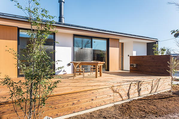 松本建設 ハート・ビル建築設計事務所のモデルハウス画像1