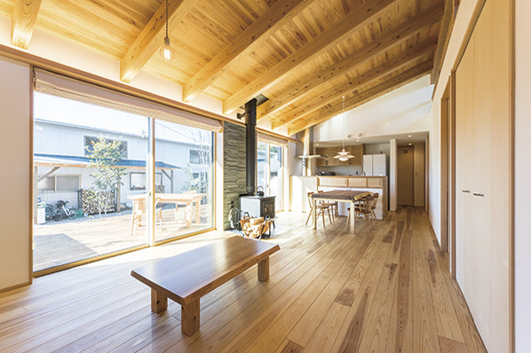 松本建設 ハート・ビル建築設計事務所のモデルハウス画像2