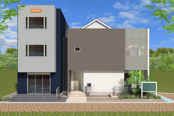 桧家住宅のモデルハウス画像1