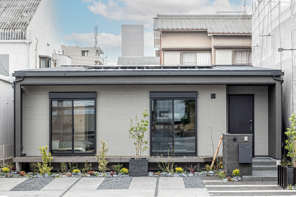 平屋専門ブランド『RAN』prpduced by AVANTIAのモデルハウス画像1