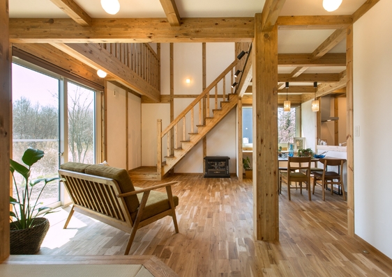 綿半林業のモデルハウス画像1