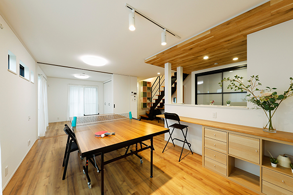 イシンホーム三郷　松井産業のモデルハウス画像2