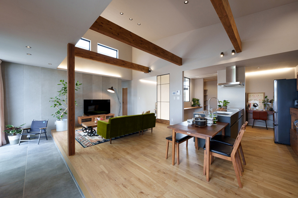 ink collaborate with niko and ... のモデルハウス画像2