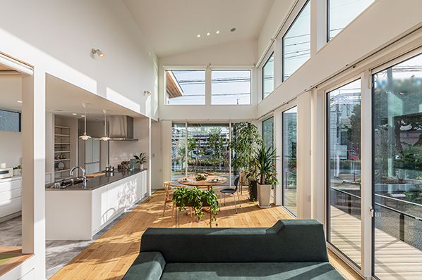 WITHDOM建築設計のモデルハウス画像2