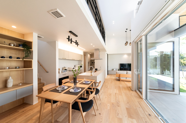 WITHDOM建築設計のモデルハウス画像2