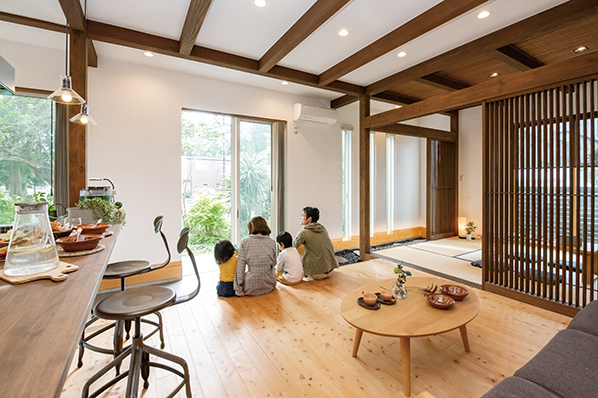 木のすまい工房のモデルハウス画像1