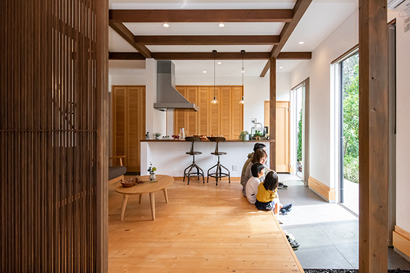 木のすまい工房のモデルハウス画像2