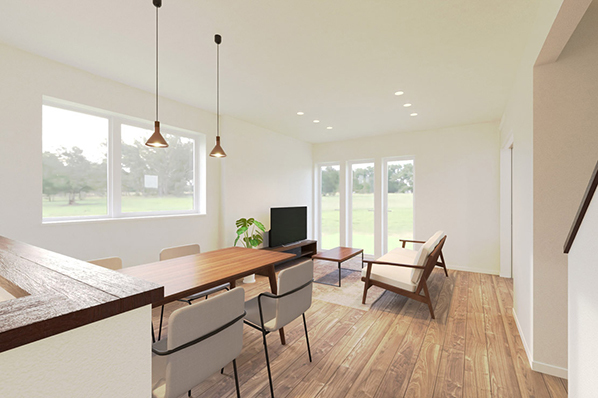 住まいのクワザワのモデルハウス画像2