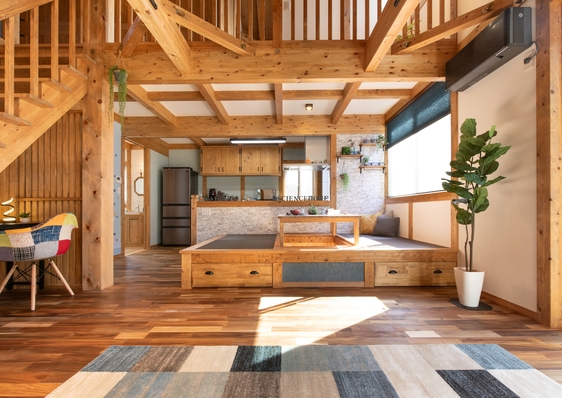 綿半林業のモデルハウス画像1