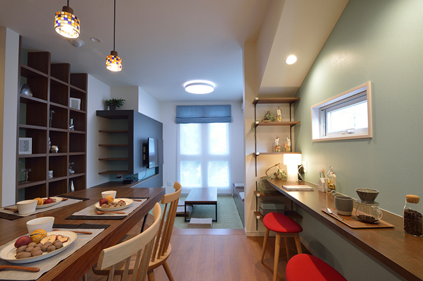 １００年住宅のゼロホームのモデルハウス画像1