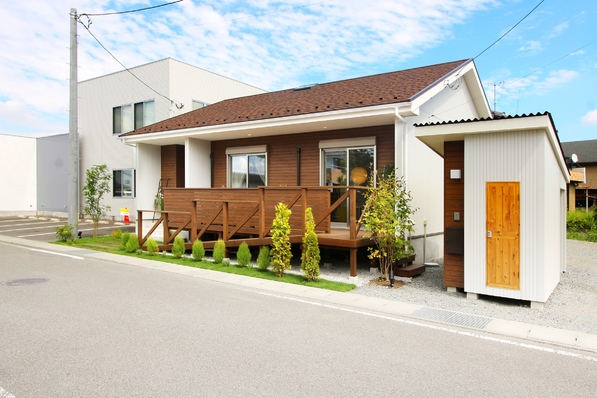 いい感じの平屋IKIのモデルハウス画像1