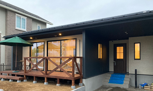 いい感じの平屋IKIのモデルハウス画像1