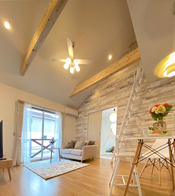 いい感じの平屋IKIのモデルハウス画像1