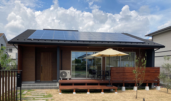 いい感じの平屋IKIのモデルハウス画像1