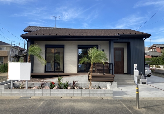 いい感じの平屋IKIのモデルハウス画像1