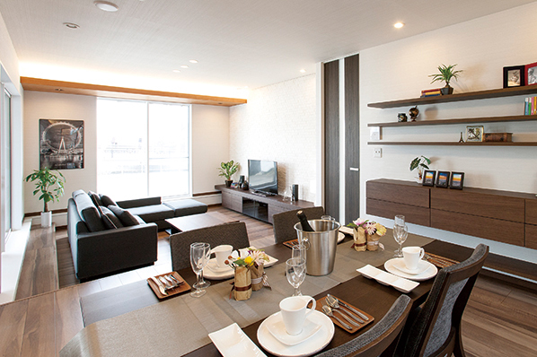 サンクスホームのモデルハウス画像1