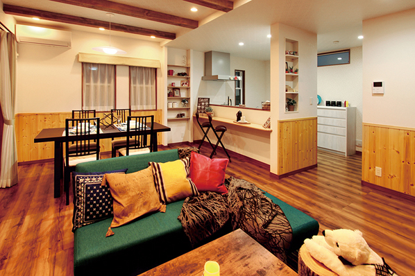 OREGON（オレゴン）の家　日本物産のモデルハウス画像2